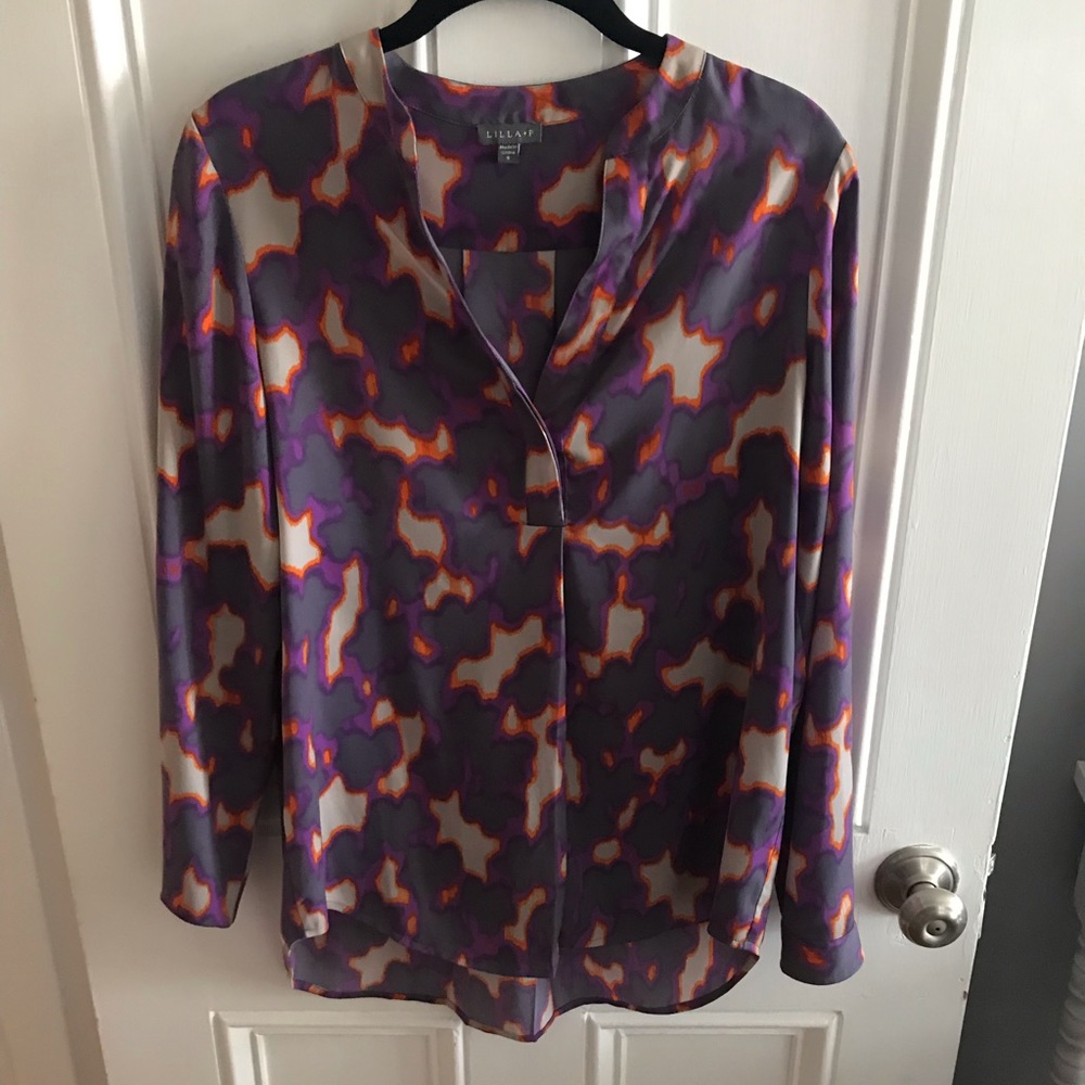 Sheer Lilla P Blouse
